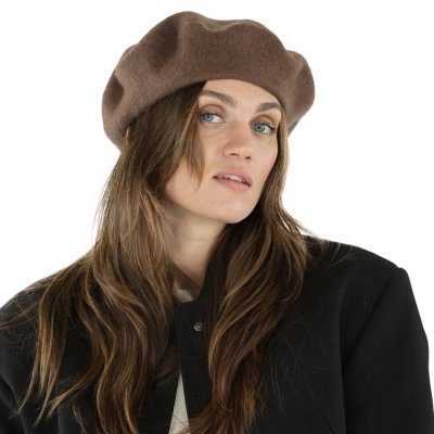 Baretti - Gårda Annecy Wool Beret (kahvia)