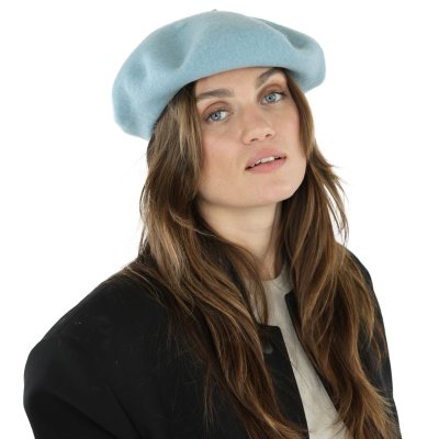Baretti - Gårda Annecy Wool Beret (vaaleansininen)