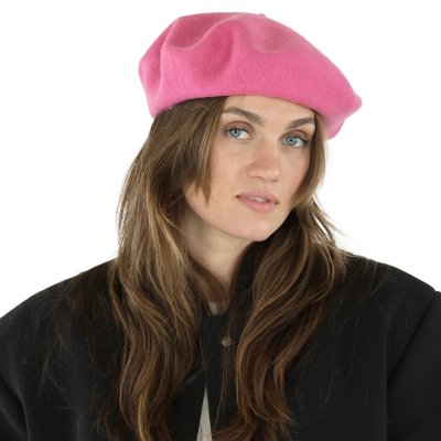 Baretti - Gårda Annecy Wool Beret (vaaleanpunainen)