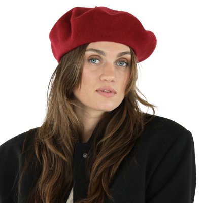 Baretti - Gårda Annecy Wool Beret (viininpunainen)
