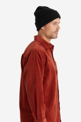 Pipot - Brixton Harbor Watch Beanie (musta)