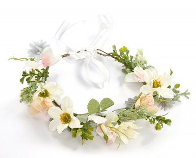 Kukkakruunu - Gårda Iris Flowerband (monivärinen)