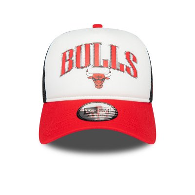 Lippis - New Era Chicago Bulls Retro Trucker Cap (punainen/musta)