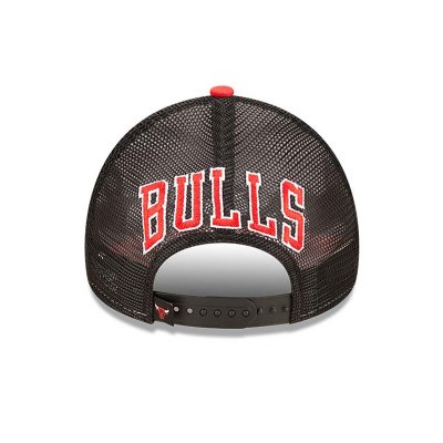 Lippis - New Era Chicago Bulls A-Frame Trucker Cap (musta)