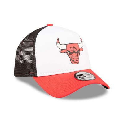 Lippis - New Era Chicago Bulls A-Frame Trucker Cap (musta)
