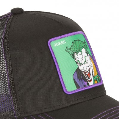 Lippis - Capslab DC Comics Joker (musta/violetti)