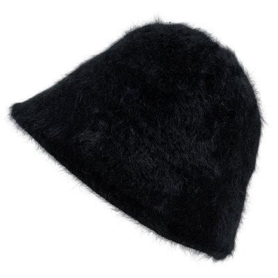 Hatut - Gårda Angora Cloche (musta)
