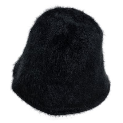 Hatut - Gårda Angora Cloche (musta)