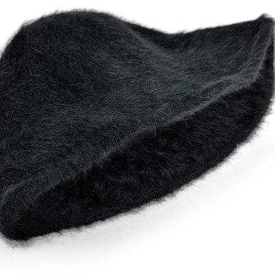 Hatut - Gårda Angora Cloche (musta)