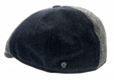 Flat cap - CTH Ericson Colin Patchwork (harmaa)