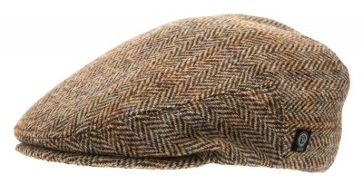 Flat cap - CTH Ericson Edward Sr. Harris Tweed (beige)