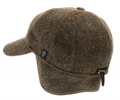 Lippis - CTH Ericson James Harris Tweed Earflap Cap (vihreä)