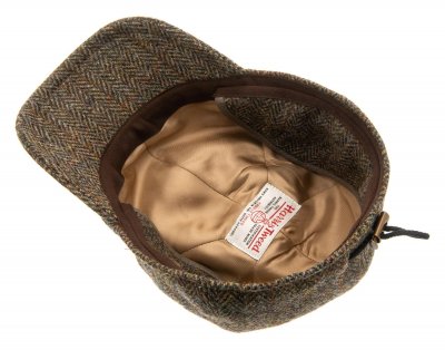 Lippis - CTH Ericson James Harris Tweed Earflap Cap (vihreä)