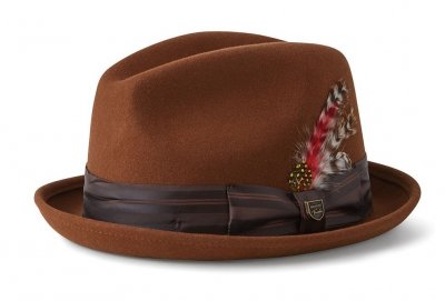 Hatut - Brixton x Fender Mustang Fedora (mocha)