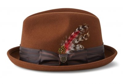 Hatut - Brixton x Fender Mustang Fedora (mocha)