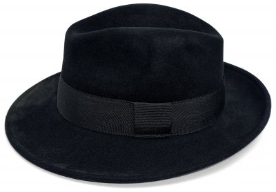 Hatut - Gårda Volterra Fedora Wool Hat (musta)