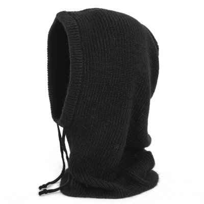Balaclava - Gårda Vilhelmina Knitted Balaclava (musta)