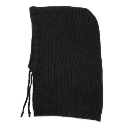 Balaclava - Gårda Vilhelmina Knitted Balaclava (musta)