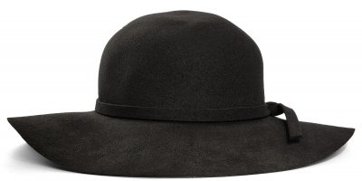 Hatut - Gårda Lessola Floppy Wool Hat (musta)