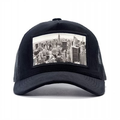 Lippis - Gårda Velvet Trucker New York (musta)