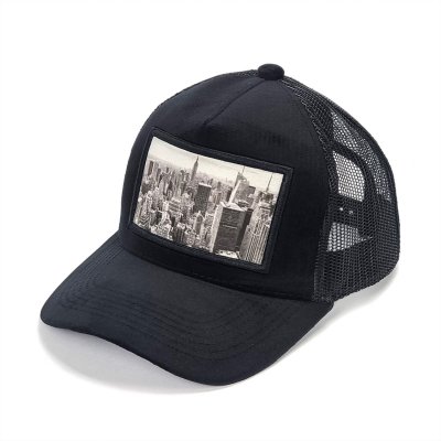 Lippis - Gårda Velvet Trucker New York (musta)
