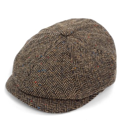 Flat cap - Gårda Balmerino Newsboy (ruskea)