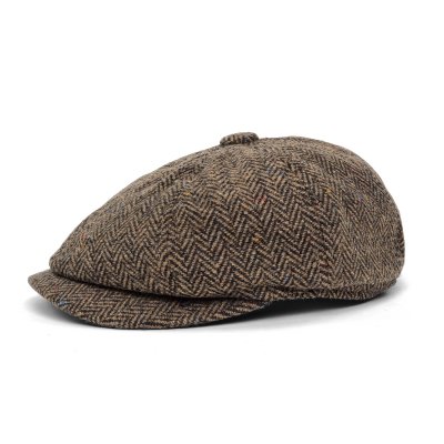 Flat cap - Gårda Balmerino Newsboy (ruskea)