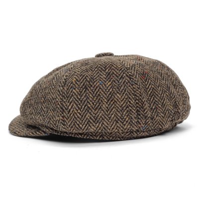 Flat cap - Gårda Balmerino Newsboy (ruskea)