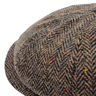 Flat cap - Gårda Balmerino Newsboy (ruskea)