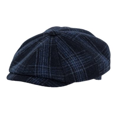 Flat cap - Gårda Premium Banbury Wool Newsboy (sininen)