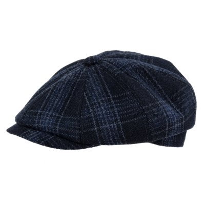 Flat cap - Gårda Premium Banbury Wool Newsboy (sininen)