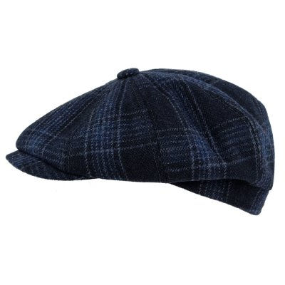 Flat cap - Gårda Premium Banbury Wool Newsboy (sininen)