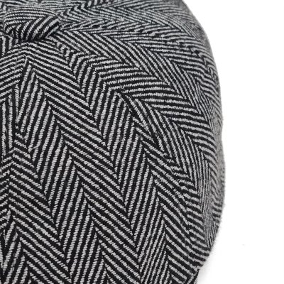 Flat cap - Gårda Burrelton Newsboy (vaaleanharmaa)