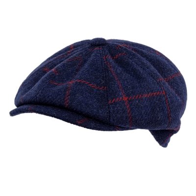 Flat cap - Gårda Premium Callander Wool Newsboy (sininen)