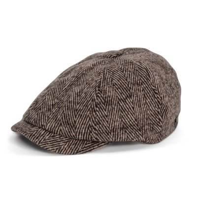Flat cap - Gårda Lanark Newsboy (ruskea)
