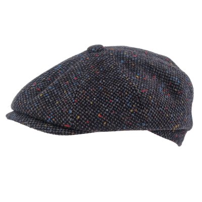 Flat cap - Gårda Premium Consett Wool Newsboy (sininen)