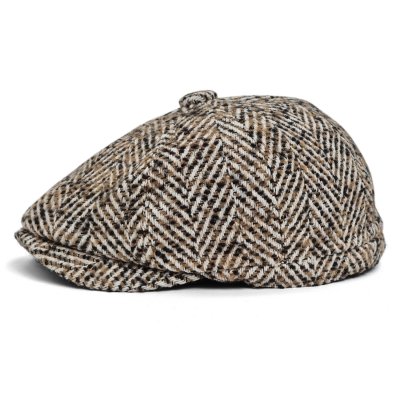 Flat cap - Gårda Coulter Newsboy (ruskea)