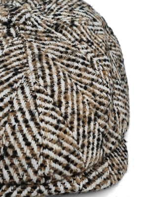 Flat cap - Gårda Coulter Newsboy (ruskea)