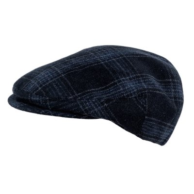 Flat cap - Gårda Premium Dalston Wool Sixpence (sininen)