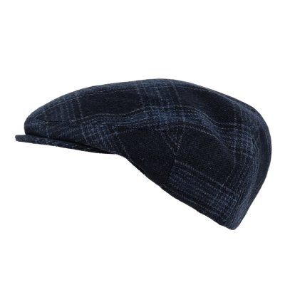 Flat cap - Gårda Premium Dalston Wool Sixpence (sininen)
