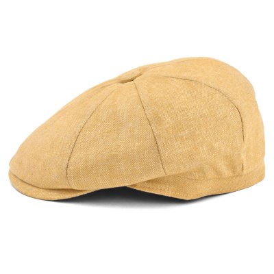 Flat cap - Gårda Darnay Newsboy (keltainen)