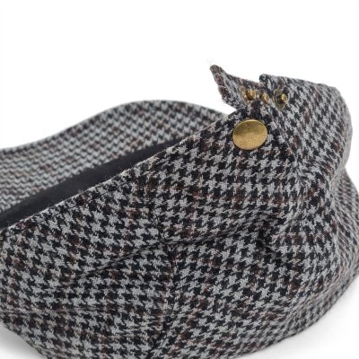 Flat cap - Gårda Dunbeath (harmaa/ruskea)