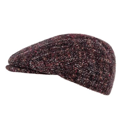 Flat cap - Gårda Premium Fareham Wool Sixpence (punainen)