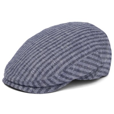 Flat cap - Gårda Gargery Striped Sixpence (sininen)