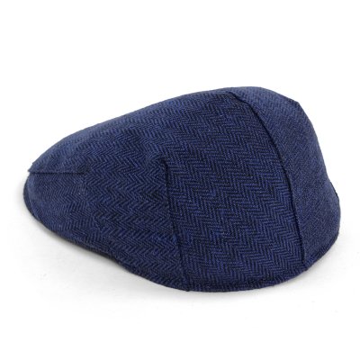 Flat cap - Gårda Kinross (sininen)
