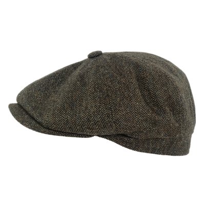 Flat cap - Gårda Premium Oakham Wool Newsboy (vihreä)