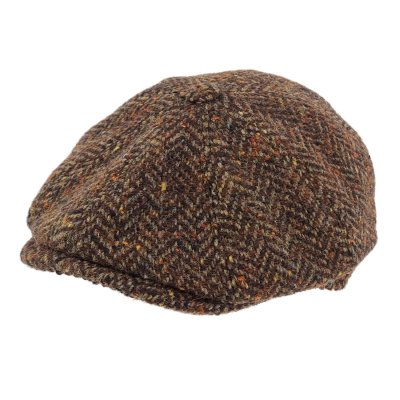 Flat cap - Gårda Premium Selkirk Wool Newsboy (ruskea)