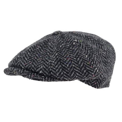Flat cap - Gårda Premium Selkirk Wool Newsboy (harmaa)