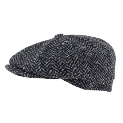 Flat cap - Gårda Premium Selkirk Wool Newsboy (harmaa)