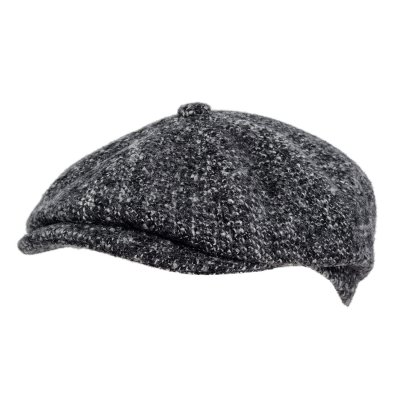 Flat cap - Gårda Premium Tiverton Wool Newsboy (harmaa)